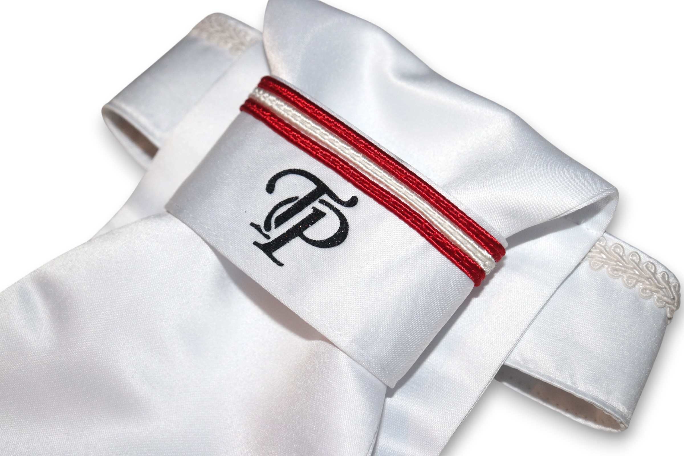 Plastron 'Austria' +INITIALEN
